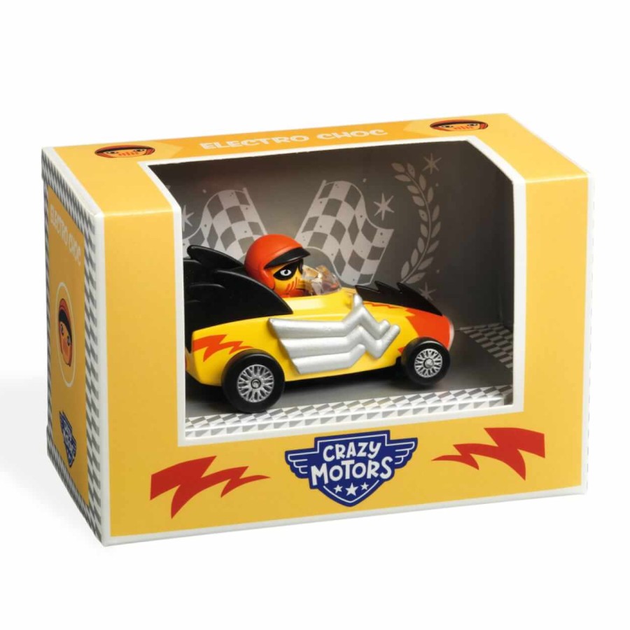 Autko CRAZY MOTORS - ELECTRO CHOC / Djeco DJ05482
