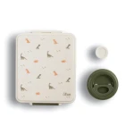 Grand lunch box z termosem - Dino / Citron