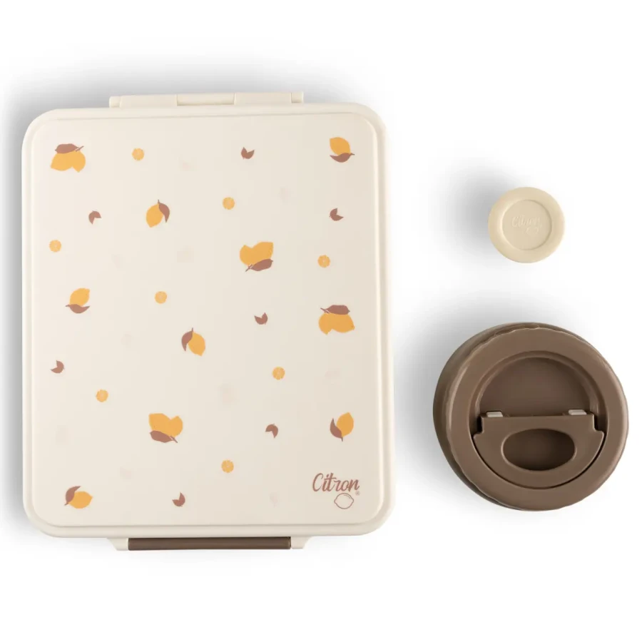 Grand lunch box z termosem - Lemon / Citron