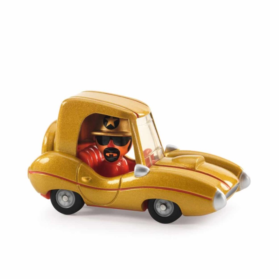 Autko CRAZY MOTORS - GOLDEN STAR / Djeco DJ05475
