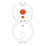 Bidon 350ml - Hedgehogs / ION8® I8RF350PVHHOG