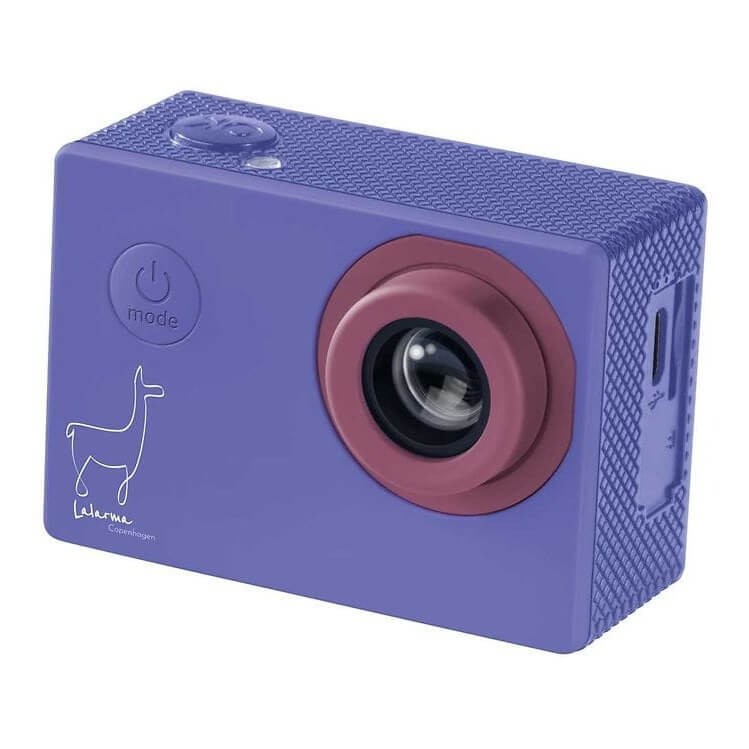 Aparat kamera dla dzieci odporny na wodę i wstrząsy - purple / LaLarma