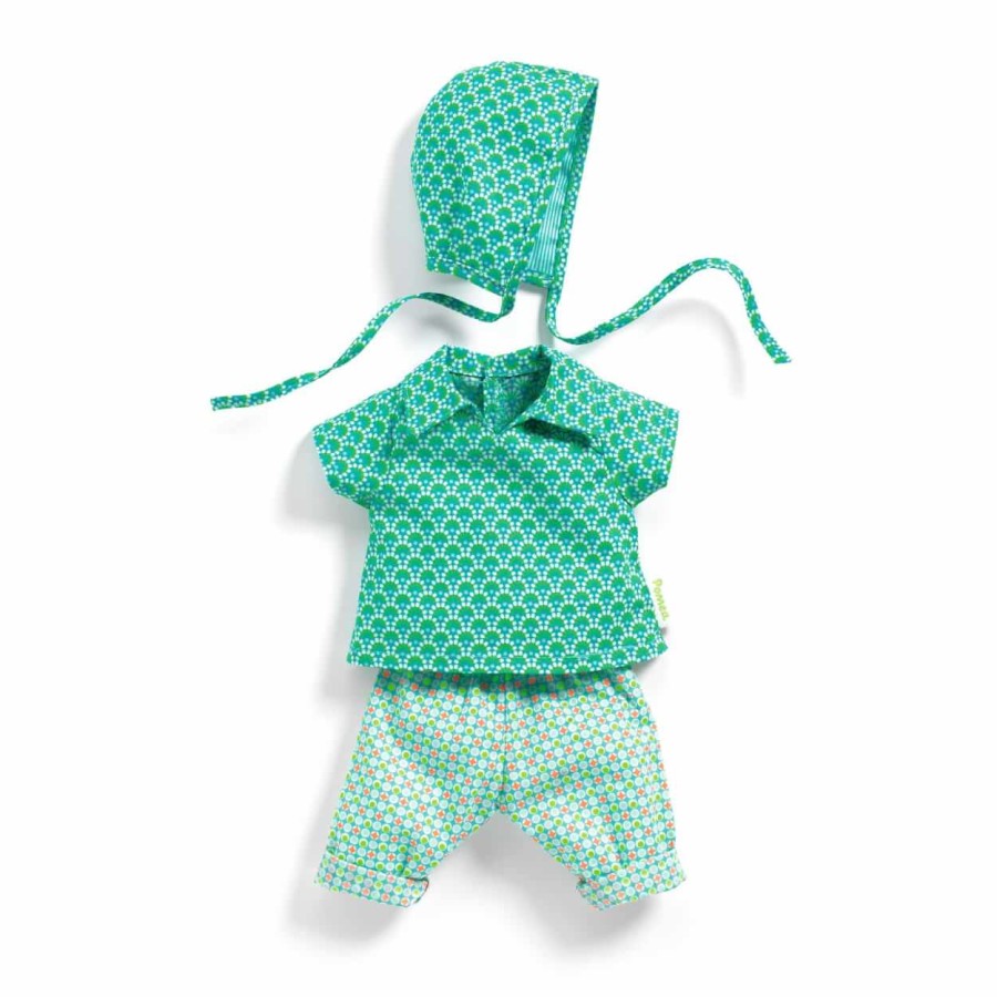 Komplet ubrań 3 elementy PETIT PAN & POMEA IV / Djeco DJ07755
