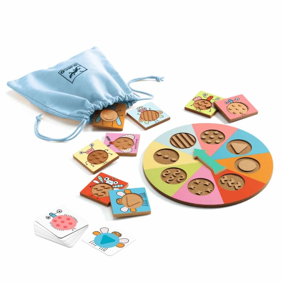 Gra edukacyjna Tactil-Bzzz / Djeco DJ08259