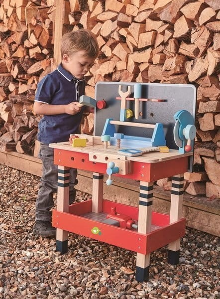 Drewniany warsztat, stolik / Tender Leaf Toys TL856