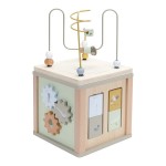 Drewniana kostka edukacyjna Mięta Little Goose FSC / Little Dutch LD7109