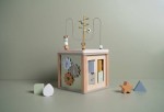 Drewniana kostka edukacyjna Mięta Little Goose FSC / Little Dutch LD7109