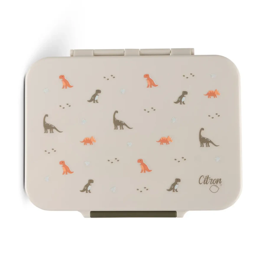 Lunch Box Tritanowy - Dino / Citron