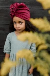 Turban Velvet Crimson Red / Looks by Luks