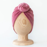 Turban No.2 Velvet Dusty Pink / Looks by Luks