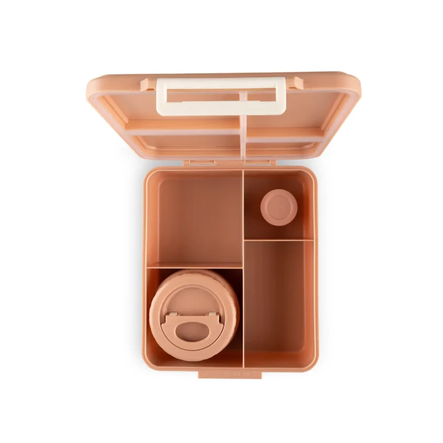 Grand lunch box z termosem - Blush Pink / Citron