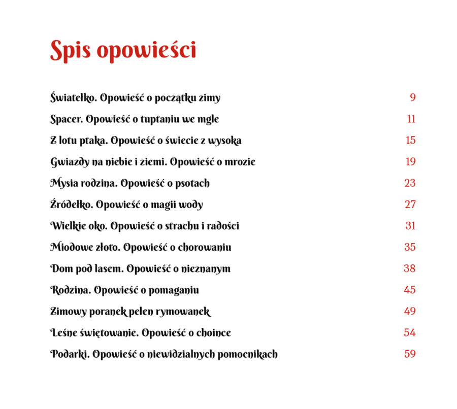 Świąteczne opowieści Krasnalka / Natuli