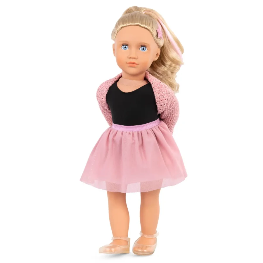 Lalka STELLA 46cm z dodatkowymi ubrankami i akcesoriami - elegancki zestaw prezentowy / OurGeneration