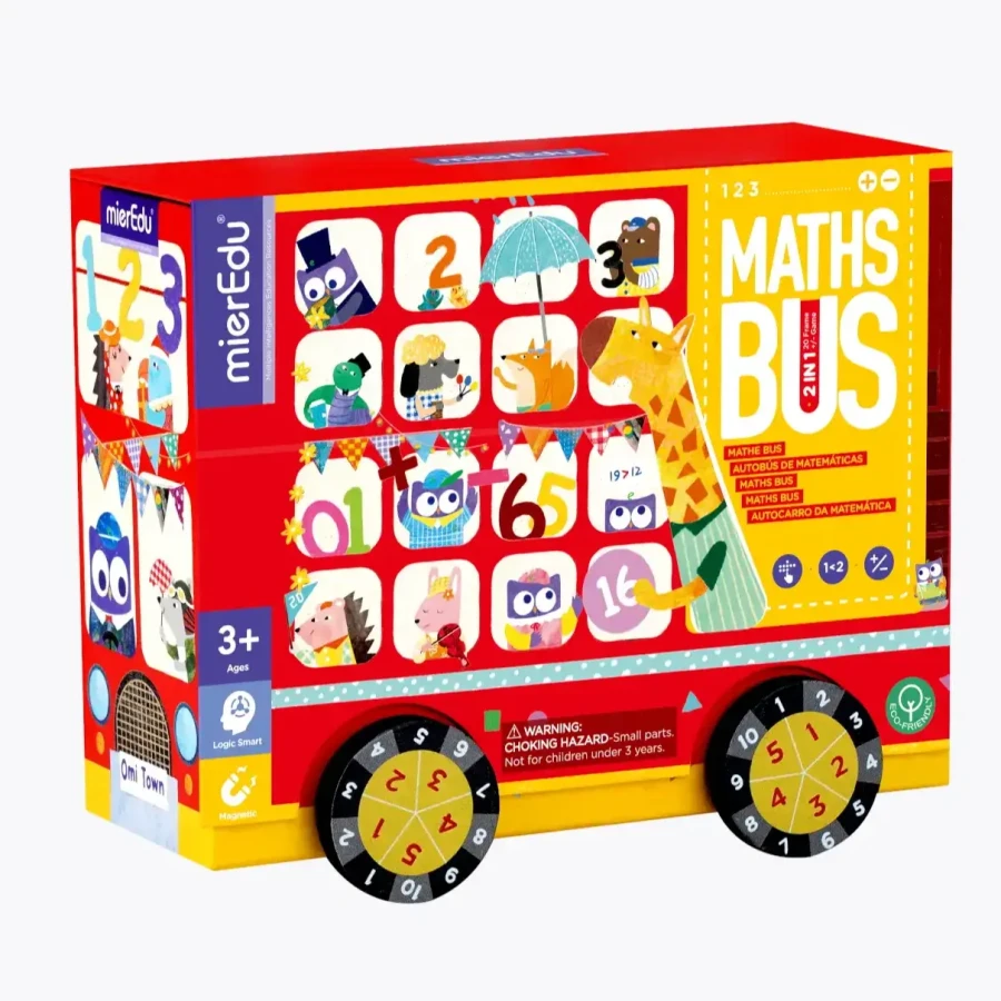 Gra edukacyjna - Matematyczny autobus / mierEdu