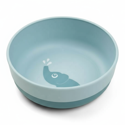 Miska dla dziecka Foodie Happy Clouds - Blue / Done by Deer