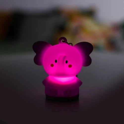 GIOkeyrings Elephant silikonowy świecący breloczek / InnoGIO