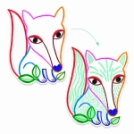 Magiczne kolorowanki - LEŚNE ZWIERZĄTKA / Djeco
