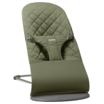 BABYBJORN - leżaczek BLISS WOVEN - Ciemnozielony