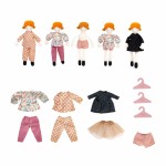 Walizka z lalką i garderobą PARYŻANKA / Moulin Roty