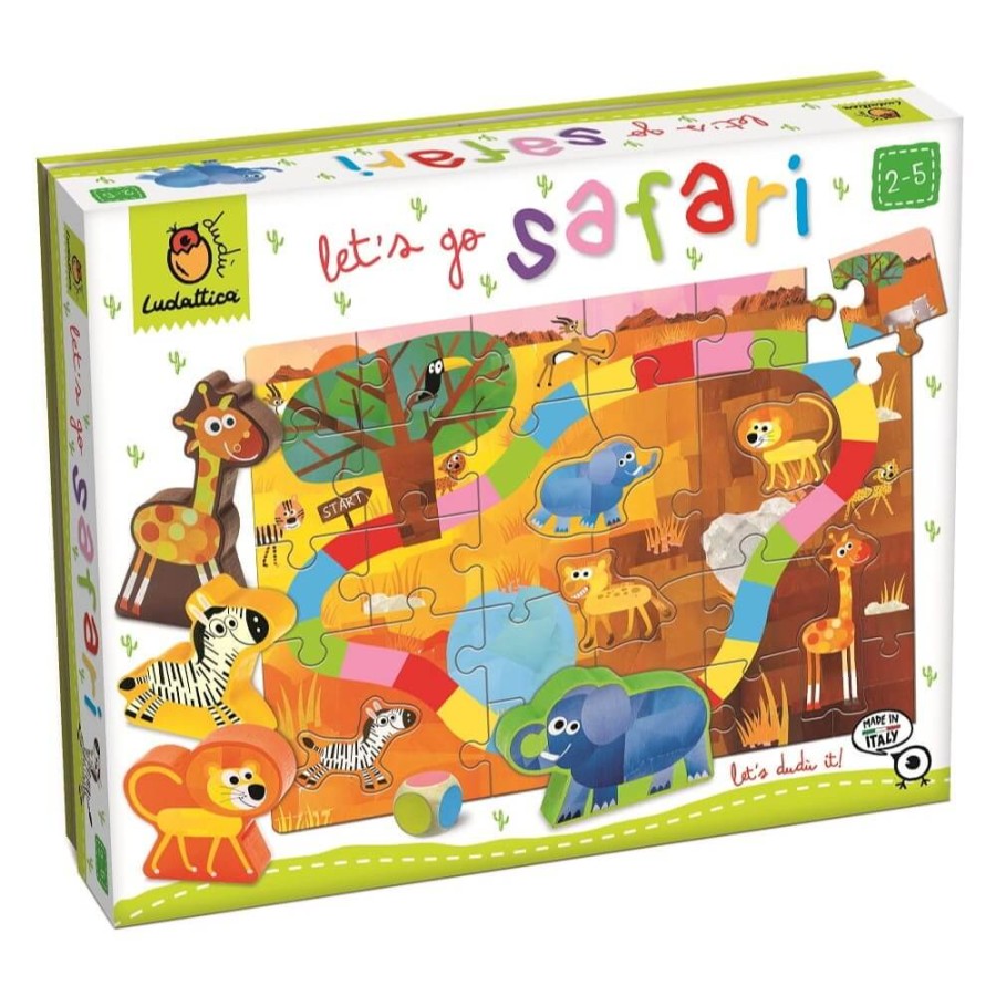 Let’s go SAFARI - pierwsza gra planszowa dla maluszka / Ludaticca