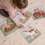 Puzzle 4 elementy Little Farm FSC / Little Dutch