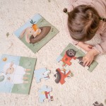 Puzzle 4 elementy Little Farm FSC / Little Dutch