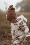 Kombinezon zimowy - żołędzie na ecru / Zezuzulla ZZZ