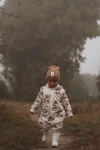 Kombinezon zimowy - żołędzie na ecru / Zezuzulla ZZZ