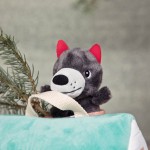 Zestaw 3 domków dla świnek i wilka / Lilliputiens