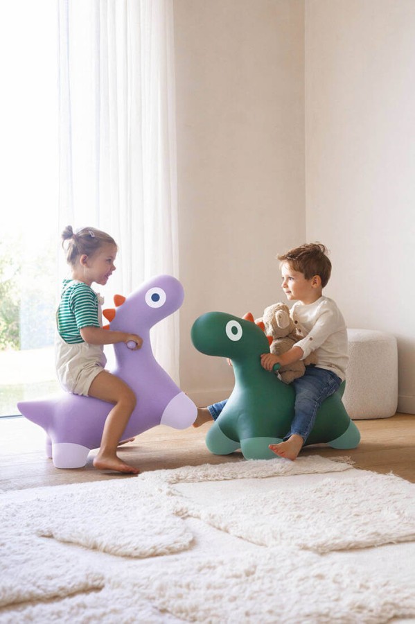 Skoczek Hoppi Dino - Lavender / QUUT