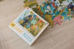 GIANT PUZZLE – puzzle podłogowe – DINOZAURY / Ludattica