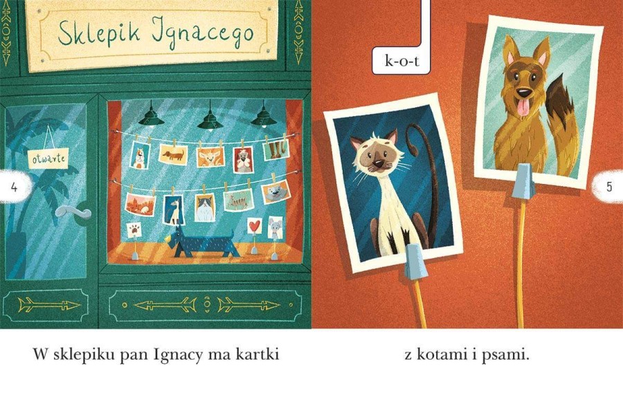 Koperta z kotem. Czytam sobie. Poziom 1 / HarperCollins
