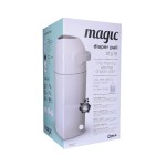 Kosz na zużyte pieluchy Magic Majestic - biały (na 25 pieluch) + worki / Magic
