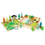 Kreatywny zestaw z drewnianymi elementami - Ogród / Tender Leaf Toys