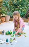 Kreatywny zestaw z drewnianymi elementami - Ogród / Tender Leaf Toys