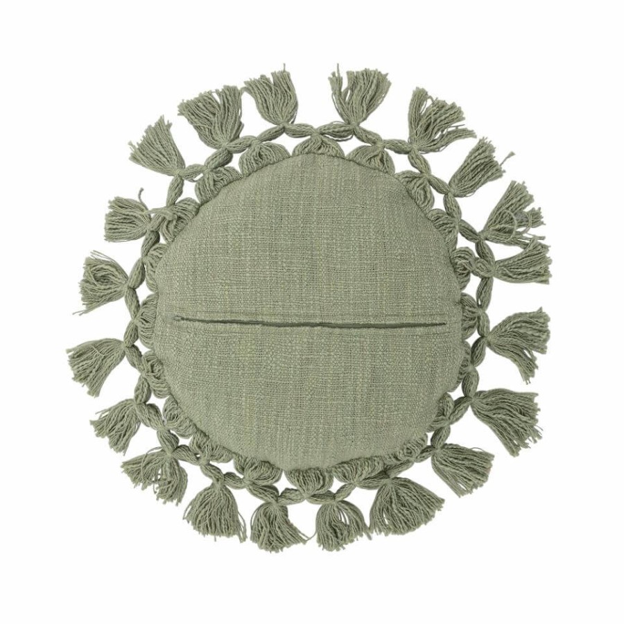 Poduszka dekoracyjna Elinna - Green / Bloomingville Mini