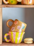Dziecięcy kubek z kamionki - Addy / Bloomingville Mini