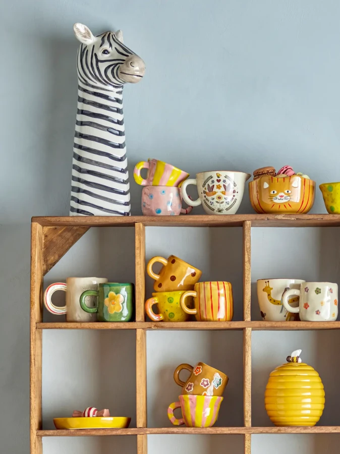 Dziecięcy kubek z kamionki - Addy / Bloomingville Mini