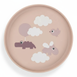 Talerzyk dla Dziecka Foodie Clouds Powder / Done by Deer