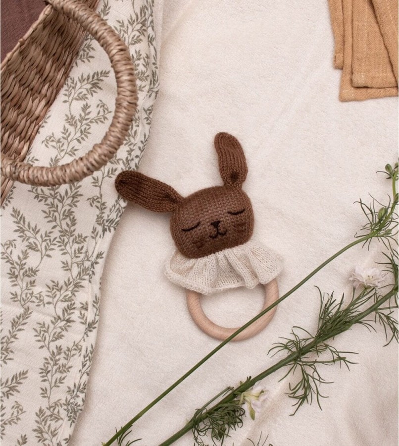 Grzechotka, gryzak - bunny nut / Main Sauvage