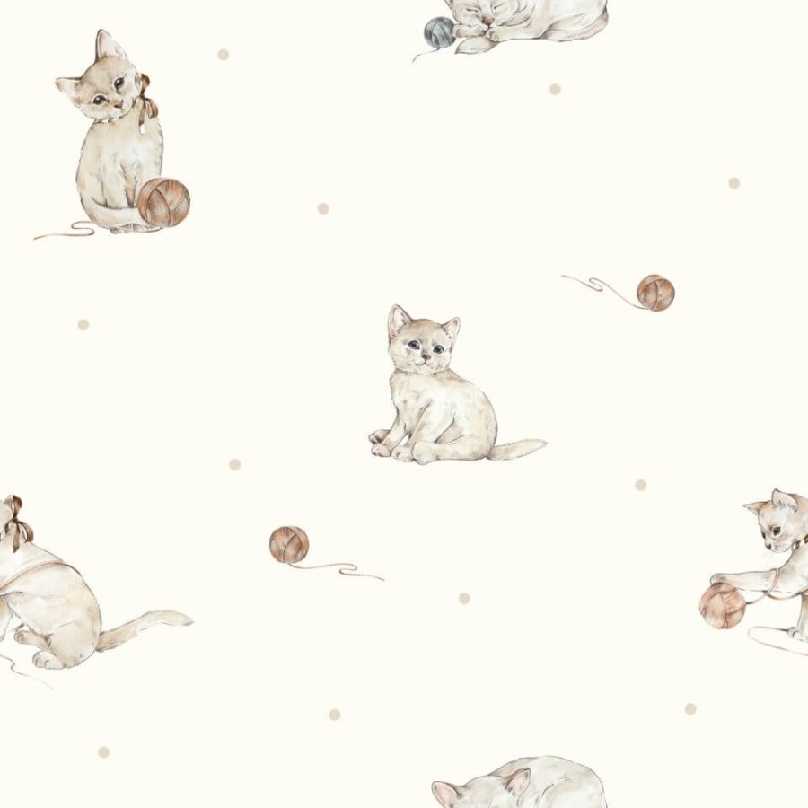 Bambusowa pieluszka muślinowa 65x65 - kittens / My Memi