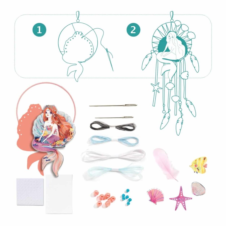 Zrób to sam - łapacz snów SYRENKA / Djeco