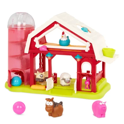 Musical Fun Farm – interaktywna zagroda z odgłosami zwierząt ZREDUKOWANA WERSJA/ B.Toys BX1990D