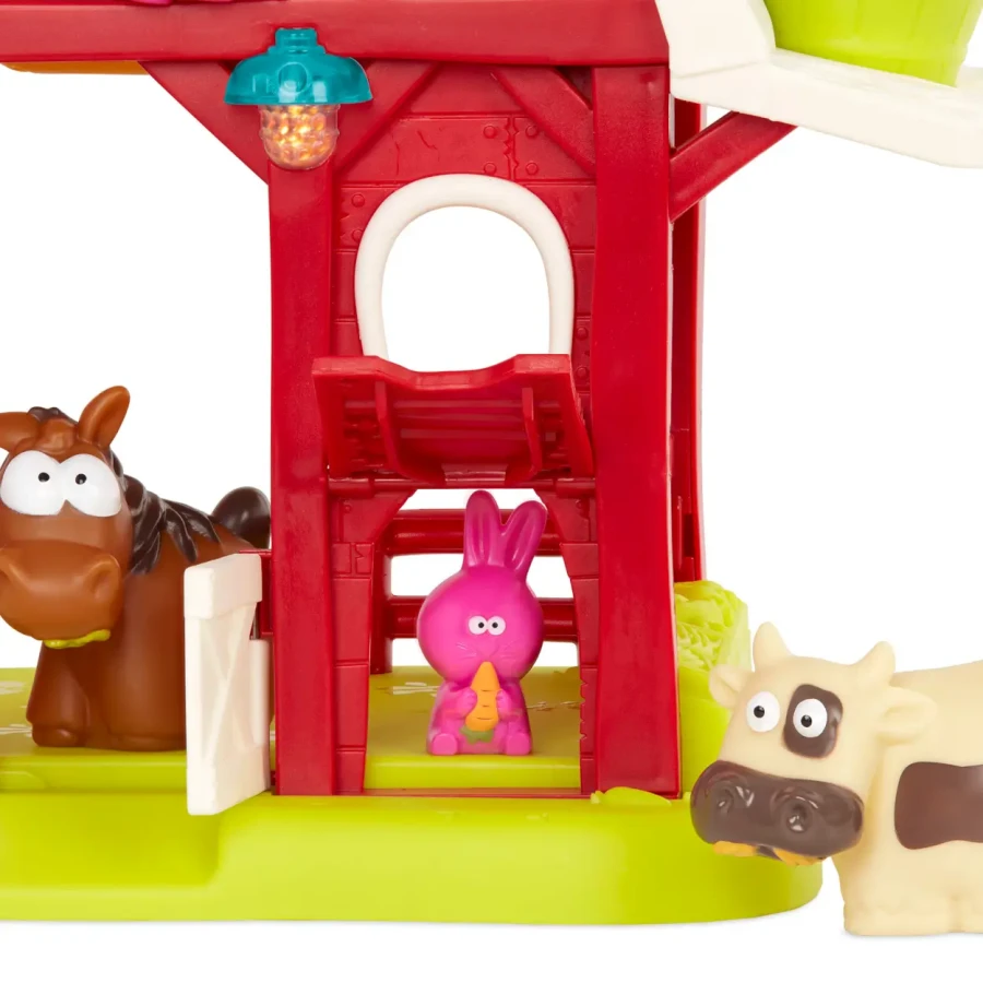 Musical Fun Farm – interaktywna zagroda z odgłosami zwierząt ZREDUKOWANA WERSJA/ B.Toys BX1990D