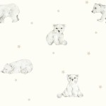 Bambusowe prześcieradło do gondoli - little bears / My Memi