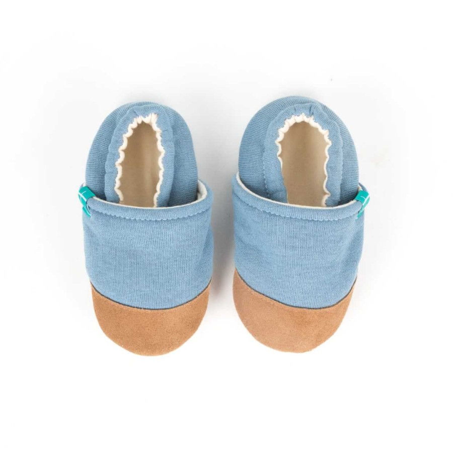 Kapcie do domu, żłobka, przedszkola - Sky Blue / TITOT