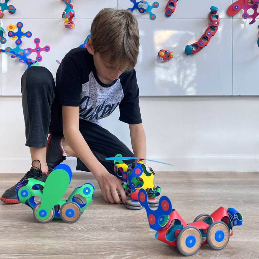 Układanka magnetyczna CLIXO Wheel Creator Pack