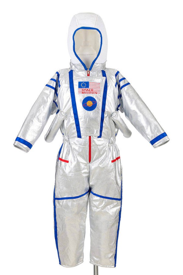 Kostium kombinezon astronauty srebrny / Souza!