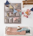 Filcowa Karuzela Mobile - clouds, cotton candy pink / Sebra