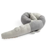 Mini poduszka Sleepy Croc - elephant grey / Sebra